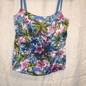 Summer sequined “On Gossamer” bustier